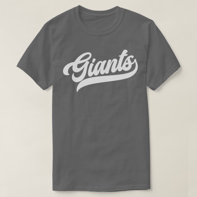 T-shirt Giants Retro New York (Design devant)