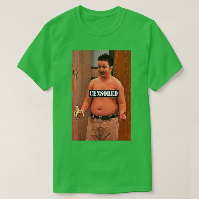 T-shirt gibby devient vilain (Design devant)