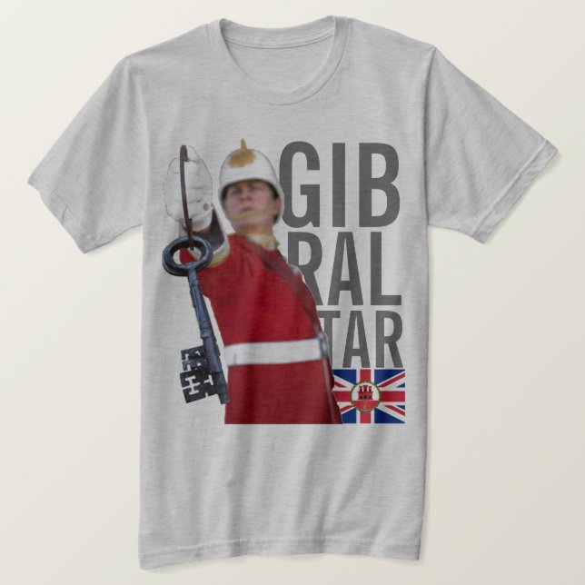 T-SHIRT GIBRALTAR (Design devant)