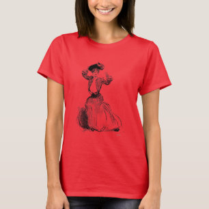 T-shirt Gibson Girl With Casquette, 1904