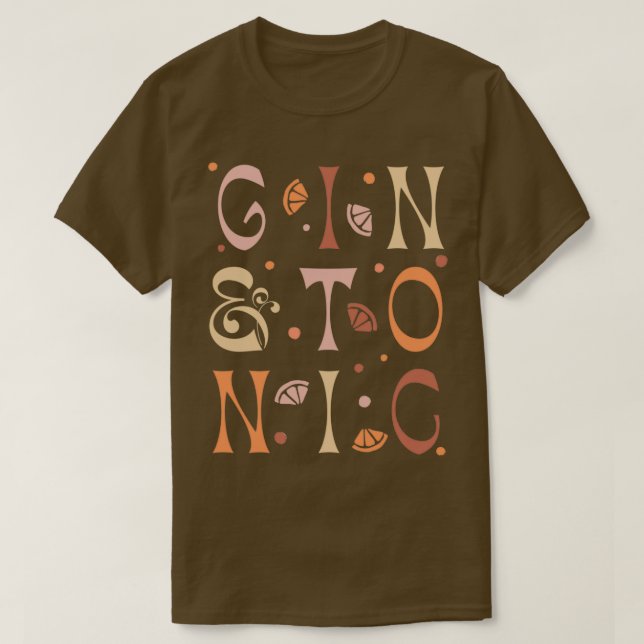 T-shirt Gicin Tonic (Design devant)