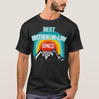 T-shirt Gift For Brother In Law, Best Brother In Law Since