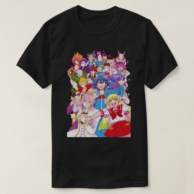 T-shirt Gift For Men Mairimashita Iruma Teams Outro Welcom (Design devant)