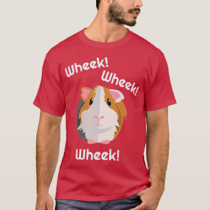 T-shirt Gift Pig Wheek Guinée - Chiens de Guinée Vêtements