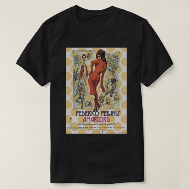 T-shirt Gifts For Halloween federico fellini Lucky Gift (Design devant)