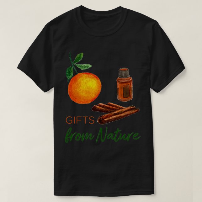 T-shirt Gifts from Nature (Design devant)
