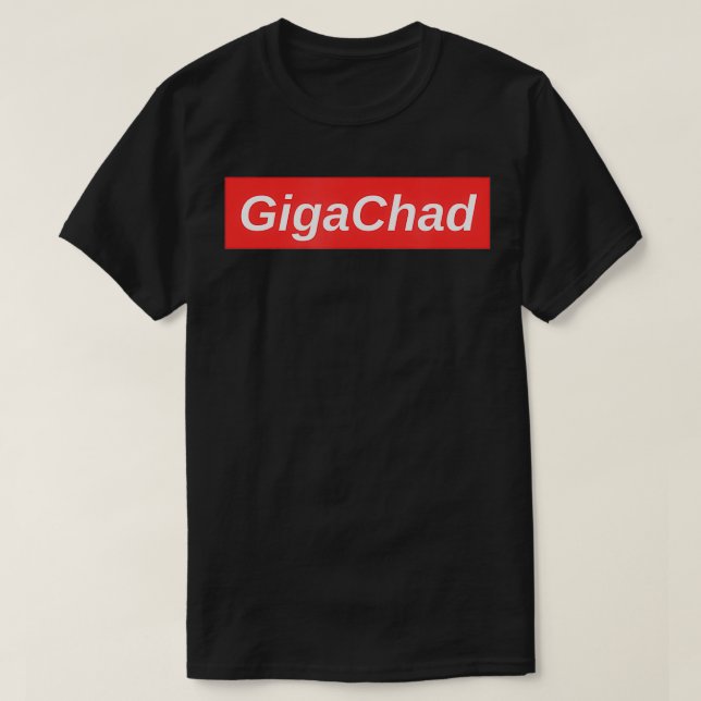 T-shirt Giga Chad Gigachad Bitcoin Cryptocurrency Meme  (Design devant)