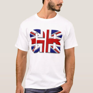 T-shirt Gigaoctet de la Grande-Bretagne de drapeau de