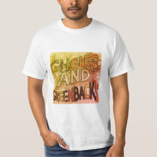 T-shirt Giggales et vertes