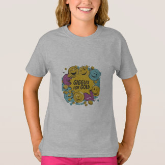 T-shirt Giggles pour l'or