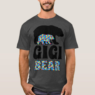 T-shirt Gigi Bear Sensibilisation sur l'autisme Premium