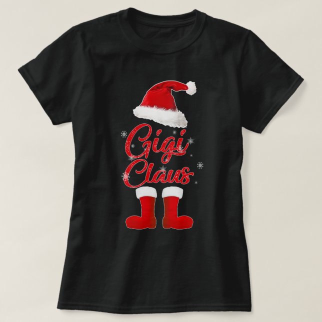 T-shirt gigi claus (Design devant)