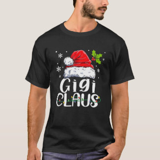 T-shirt Gigi Claus Pajama de Noël Famille Correspondant No