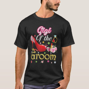 T-shirt Gigi De La Salle Joyeux Mariage Flower Rose Chauss