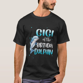 T-shirt Gigi De L'Anniversaire Dauphin Famille Corresponda
