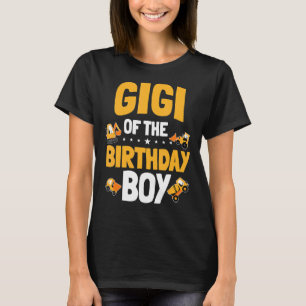 T-shirt Gigi De L'Anniversaire Garçon Anniversaire De La C