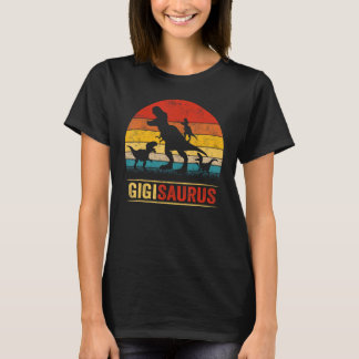 T-shirt Gigi dinosaure Rex Gigisaurus 3 enfants Famille ap
