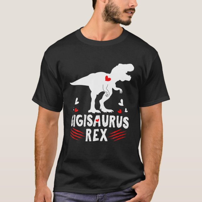 T-shirt Gigi Dinosaurus Gigi Saurus (Devant)