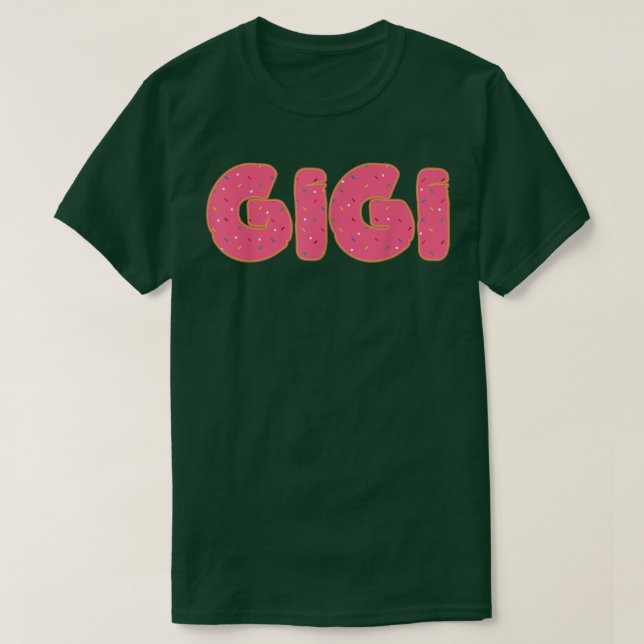 T-shirt Gigi Donut Grand-mère Doughnut  (Design devant)