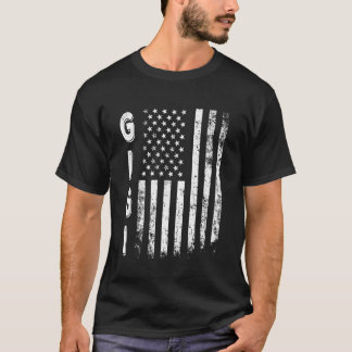 T-shirt Gigi Drapeau Américain Fête des Mères 4 juillet Fe