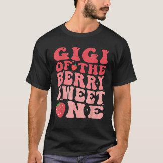 T-shirt Gigi Du Berry Sweet Un 1Er Anniversaire Fraise