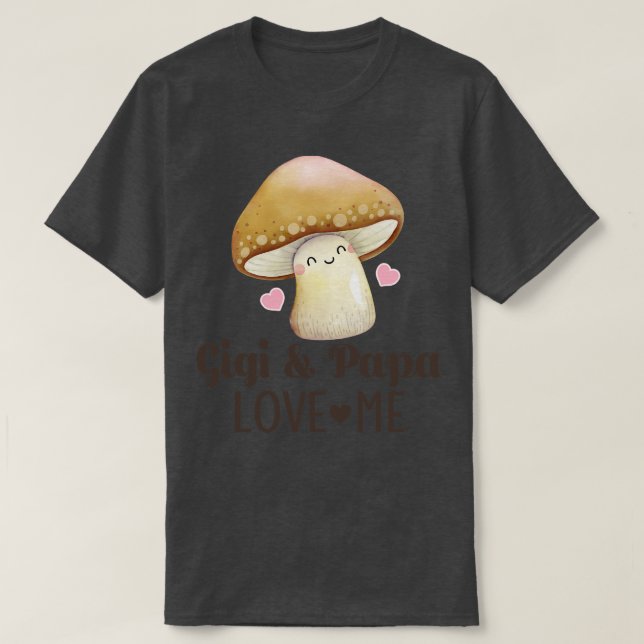 T-shirt Gigi et Papa m'aiment (Design devant)