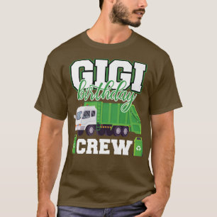 T-shirt Gigi Grand-mère Équipage d'anniversaire Camion à o