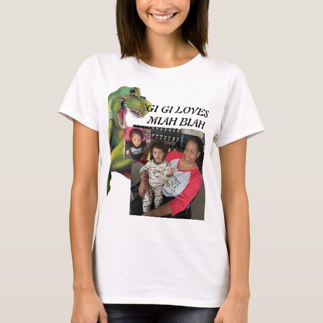 T-SHIRT GIGI LOVES MIAH BIAH (Devant)