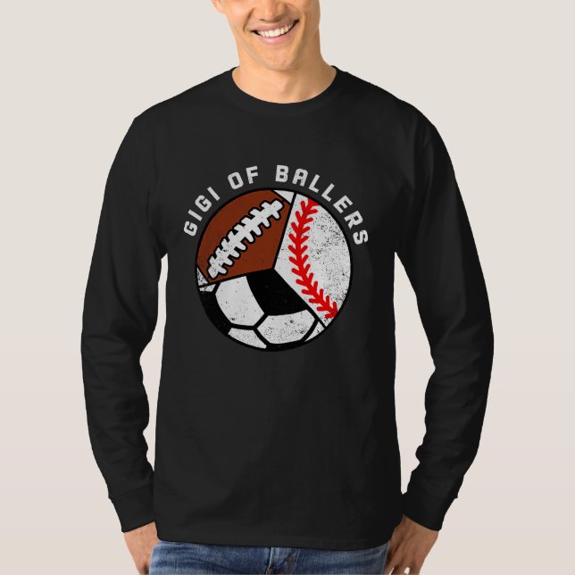 T-shirt Gigi Of Ballers Baseball Soccer Football Gigi (Devant)