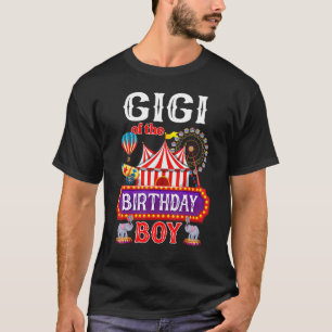 T-shirt Gigi Of The Birthday Boy Ringmaster Circus Theme