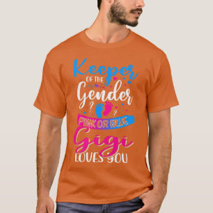 T-shirt Gigi Rose Ou Bleu Vous Aime Garder Révélation De S