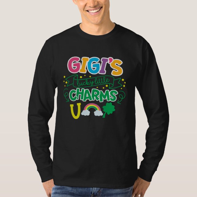 T-shirt Gigi's Lucky Little Charms C Shamrock (Devant)