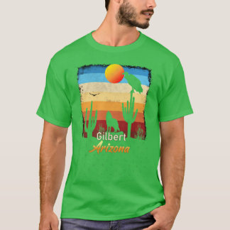 T-shirt Gilbert Arizona AZ Coucher de soleil Coyote Vautou