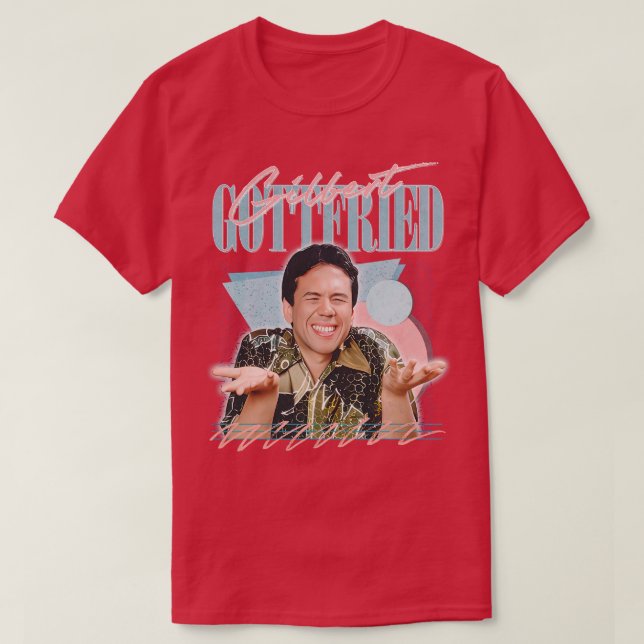 T-shirt Gilbert Gottfried Retro Fan Art Design (Design devant)