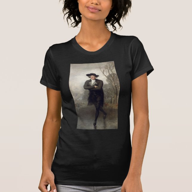 T-shirt Gilbert Stuart le patineur (Devant)