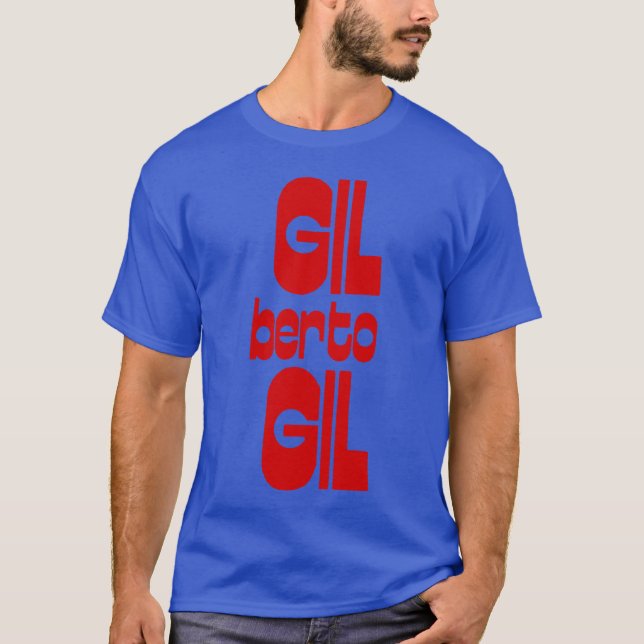 T-shirt Gilberto gil (Devant)