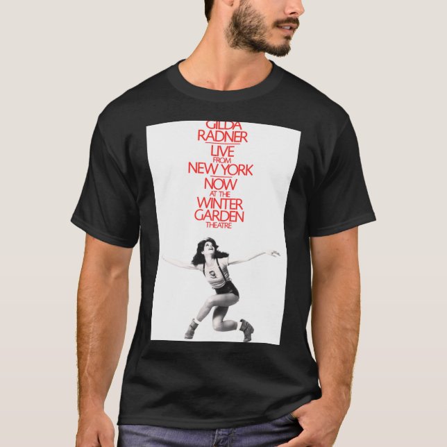 T-shirt Gilda Radner Live From New York  (Devant)