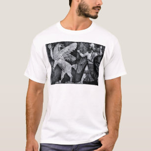 T-shirt Gilgamesh--Monstre et dieu soleil de chaos