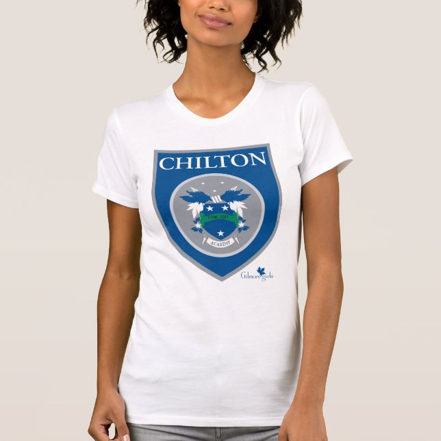 T-shirt Gilmore Girls | Badge de l'Académie Chilton (Devant)