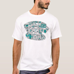 T-shirt Gilmore Girls Doodle Art