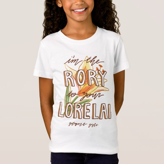 T-Shirt Gilmore Girls | Je suis la Rory To Your Lorelai (Devant)