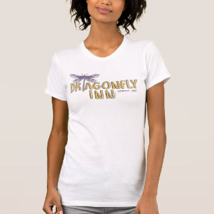 T-shirt Gilmore Girls   Logo Dragonfly Inn Watercolor