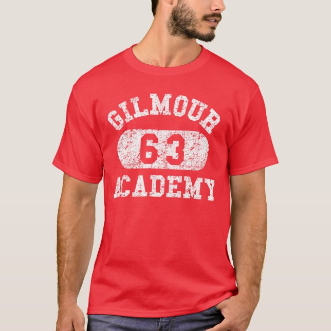 T-shirt Gilmour Academy 63 Conception de musique rock clas (Devant)