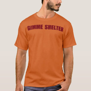 T-shirt Gimme Shelter bordeaux