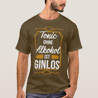 T-shirt Gin alcool gin cocktail
