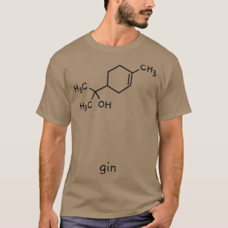 T-shirt Gin Molecule