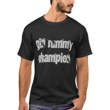 T-shirt Gin Rummy Champion Funky Grey