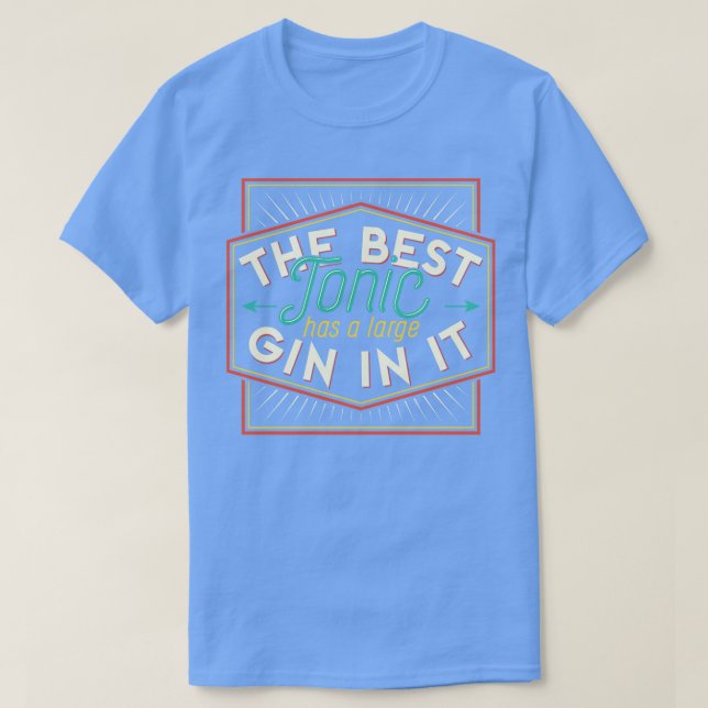 T-shirt Gin Tonic 5 (Design devant)