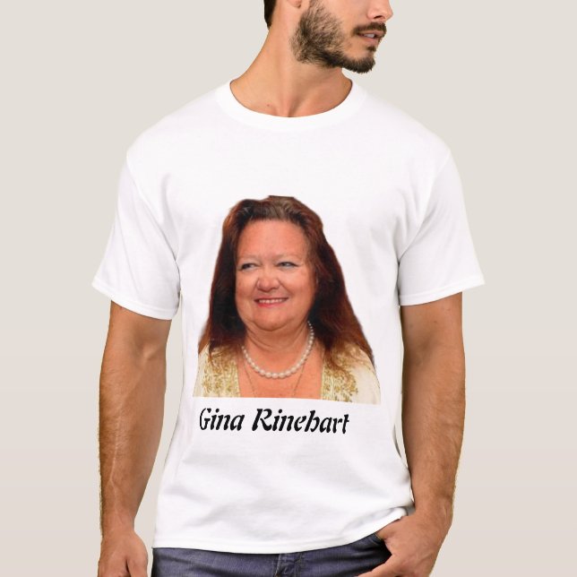 T-shirt Gina Rinehart (Devant)