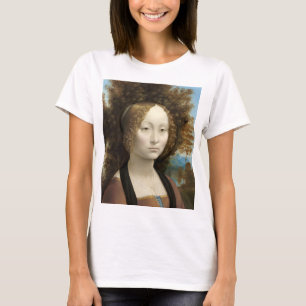 T-shirt Ginevra de' Benci Leonardo da Vinci